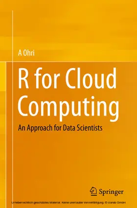 Ohri | R for Cloud Computing | E-Book | sack.de