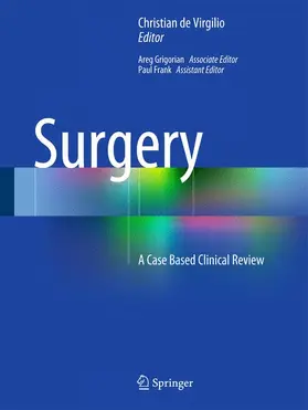 de Virgilio / Frank / Grigorian |  Surgery | Buch |  Sack Fachmedien
