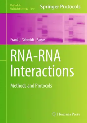 Schmidt |  RNA-RNA Interactions | Buch |  Sack Fachmedien