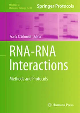 Schmidt | RNA-RNA Interactions | E-Book | www.sack.de