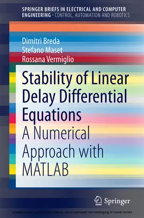 Breda / Maset / Vermiglio |  Stability of Linear Delay Differential Equations | eBook | Sack Fachmedien