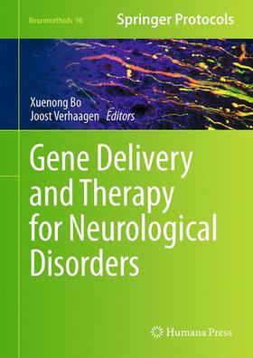 Verhaagen / Bo | Gene Delivery and Therapy for Neurological Disorders | Buch | 978-1-4939-2305-2 | sack.de