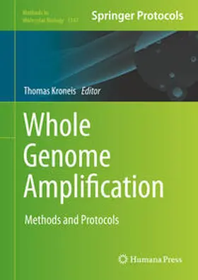 Kroneis | Whole Genome Amplification | E-Book | www.sack.de