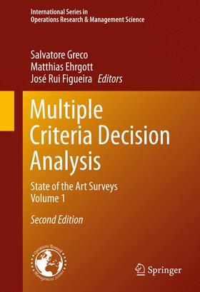 Greco / Figueira / Ehrgott |  Multiple Criteria Decision Analysis | Buch |  Sack Fachmedien