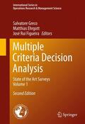 Greco / Figueira / Ehrgott |  Multiple Criteria Decision Analysis | Buch |  Sack Fachmedien