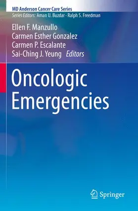 Manzullo / Gonzalez / Escalante |  Oncologic Emergencies | Buch |  Sack Fachmedien