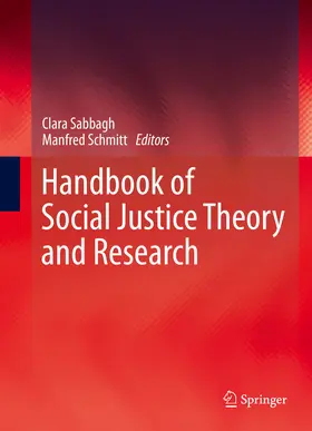 Sabbagh / Schmitt |  Handbook of Social Justice Theory and Research | eBook | Sack Fachmedien