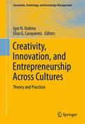 Dubina / Carayannis |  Creativity, Innovation, and Entrepreneurship Across Cultures | eBook | Sack Fachmedien