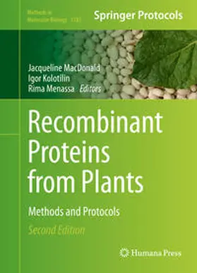 MacDonald / Kolotilin / Menassa | Recombinant Proteins from Plants | E-Book | www.sack.de
