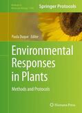 Duque |  Environmental Responses in Plants | Buch |  Sack Fachmedien