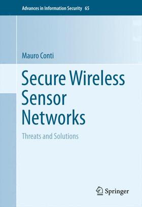 Conti |  Secure Wireless Sensor Networks | Buch |  Sack Fachmedien