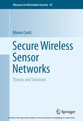 Conti |  Secure Wireless Sensor Networks | eBook | Sack Fachmedien