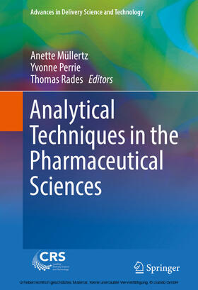 Müllertz / Perrie / Rades | Analytical Techniques in the Pharmaceutical Sciences | E-Book | sack.de