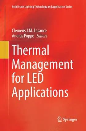 Poppe / Lasance |  Thermal Management for LED Applications | Buch |  Sack Fachmedien