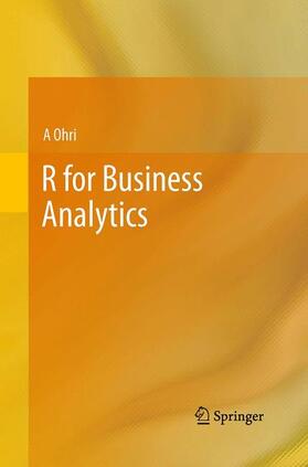 Ohri |  R for Business Analytics | Buch |  Sack Fachmedien