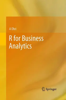 Ohri |  R for Business Analytics | Buch |  Sack Fachmedien