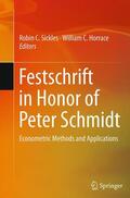 Horrace / Sickles |  Festschrift in Honor of Peter Schmidt | Buch |  Sack Fachmedien