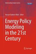 Qudrat-Ullah |  Energy Policy Modeling in the 21st Century | Buch |  Sack Fachmedien