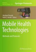 Herold / Rasooly |  Mobile Health Technologies | Buch |  Sack Fachmedien