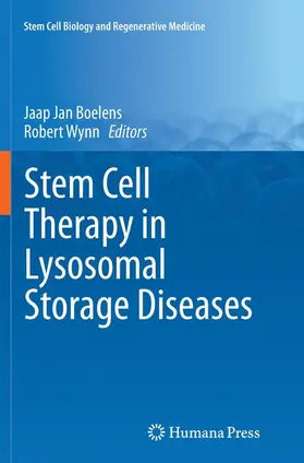 Boelens / Wynn |  Stem Cell Therapy in Lysosomal Storage Diseases | Buch |  Sack Fachmedien