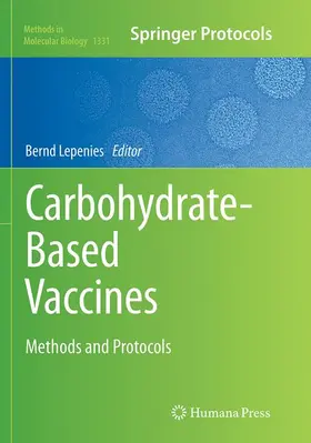 Lepenies |  Carbohydrate-Based Vaccines | Buch |  Sack Fachmedien