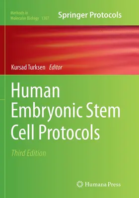 Turksen |  Human Embryonic Stem Cell Protocols | Buch |  Sack Fachmedien