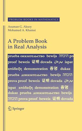 Khamsi / Aksoy |  A Problem Book in Real Analysis | Buch |  Sack Fachmedien
