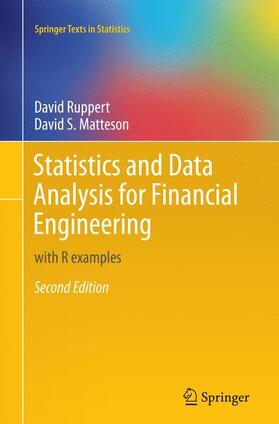Matteson / Ruppert | Statistics and Data Analysis for Financial Engineering | Buch | 978-1-4939-5173-4 | sack.de