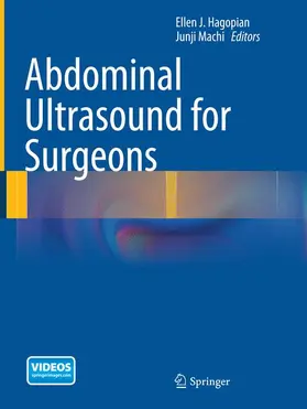 Hagopian / Machi | Abdominal Ultrasound for Surgeons | Buch | 978-1-4939-5346-2 | www.sack.de