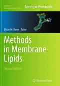 Owen |  Methods in Membrane Lipids | Buch |  Sack Fachmedien