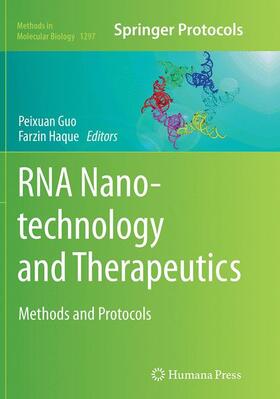 Haque / Guo | RNA Nanotechnology and Therapeutics | Buch | 978-1-4939-5450-6 | sack.de