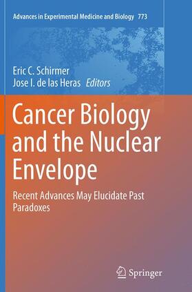 de las Heras / Schirmer | Cancer Biology and the Nuclear Envelope | Buch | 978-1-4939-5481-0 | sack.de