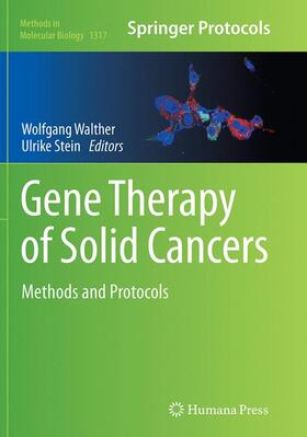 Stein / Walther | Gene Therapy of Solid Cancers | Buch | 978-1-4939-5592-3 | sack.de