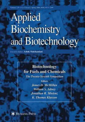 McMillan |  Twenty-Seventh Symposium on Biotechnology for Fuels and Chemicals | Buch |  Sack Fachmedien