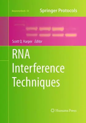 Harper |  RNA Interference Techniques | Buch |  Sack Fachmedien