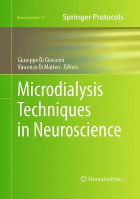 Di Matteo / Di Giovanni |  Microdialysis Techniques in Neuroscience | Buch |  Sack Fachmedien