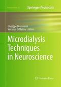 Di Matteo / Di Giovanni |  Microdialysis Techniques in Neuroscience | Buch |  Sack Fachmedien