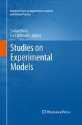 Wiklund / Basu |  Studies on Experimental Models | Buch |  Sack Fachmedien