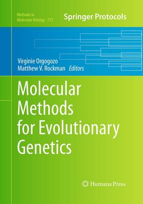 Rockman / Orgogozo |  Molecular Methods for Evolutionary Genetics | Buch |  Sack Fachmedien