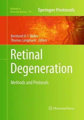 LANGMANN / Weber |  Retinal Degeneration | Buch |  Sack Fachmedien