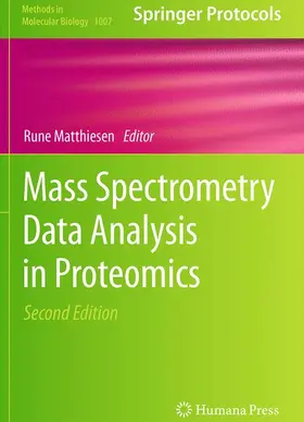 Matthiesen |  Mass Spectrometry Data Analysis in Proteomics | Buch |  Sack Fachmedien