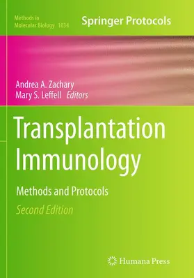 Leffell / Zachary |  Transplantation Immunology | Buch |  Sack Fachmedien