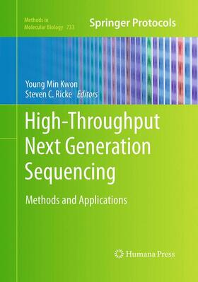 Ricke / Kwon | High-Throughput Next Generation Sequencing | Buch | 978-1-4939-6164-1 | sack.de