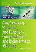Ruzzo / Gorodkin |  RNA Sequence, Structure, and Function: Computational and Bioinformatic Methods | Buch |  Sack Fachmedien