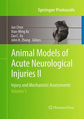 Chen / Zhang / Xu |  Animal Models of Acute Neurological Injuries II | Buch |  Sack Fachmedien