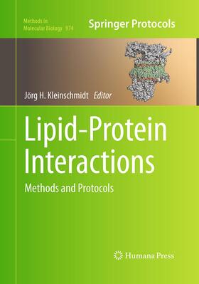 Kleinschmidt | Lipid-Protein Interactions | Buch | 978-1-4939-6263-1 | sack.de