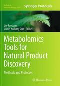 Dias / Roessner |  Metabolomics Tools for Natural Product Discovery | Buch |  Sack Fachmedien