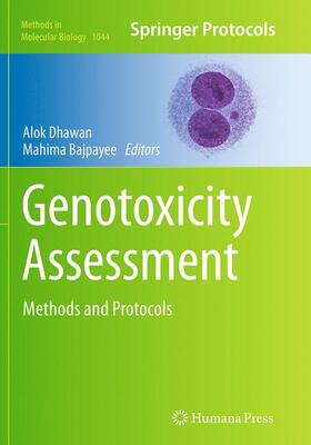 Bajpayee / Dhawan | Genotoxicity Assessment | Buch | 978-1-4939-6302-7 | sack.de