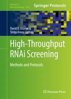 Azorsa / Arora |  High-Throughput RNAi Screening | eBook | Sack Fachmedien