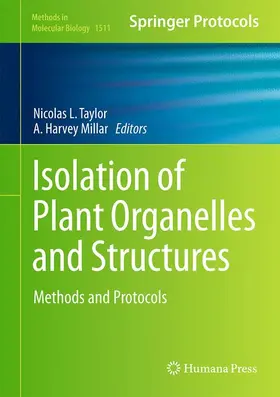 Millar / Taylor |  Isolation of Plant Organelles and Structures | Buch |  Sack Fachmedien